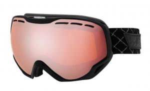 Bolle Emperor Ski/Snowboard Goggles,Shiny Black Frame,Vermillon Gun Lens 21148 054917299910