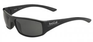 Bolle Weaver Sunglasses, Shiny Black Frame, Polarized TNS Oleo AF Lens, 11934 054917307554