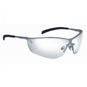 Bolle Silium Safety Glasses - 40238, Gray Frame, Smoke Lens 40238