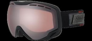 Bolle Emperor Goggles, Black and Red Heritage Frame, Vermillon Gun Lens, 21453 054917321956
