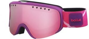 Bolle Scarlett Goggles, Matte Purple and Pink Frame, Vermillon Gun Lens, 21478 054917322199