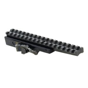 Contessa Simple Black Tactical Picatinny Rail with Steel Extension Base for Night Vision Devices SBP02 056479340828