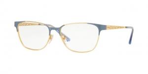 Vogue VO4119 Eyeglass Frames 5105-51 - Gold/Brushed Light Blue