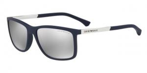 Armani EA4058 Sunglasses 57596G-58 - , Light Grey Mirror Silver 80 Lenses