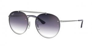 Ray-Ban RB3614N Sunglasses 91420U-54 - , Clear Gradient Violet Lenses