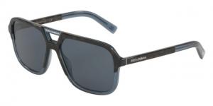 Dolce&Gabbana DG4354 Sunglasses 320980-58, Blue Lenses