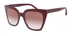 Armani EA4127F Sunglasses 57448D-53 - , Clear Gradient Pink Lenses