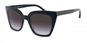 Armani EA4127F Sunglasses 57438G-53 - , Grey Gradient Lenses