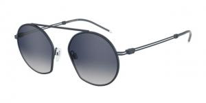 Armani EA2078 Sunglasses 32531G-50 - , Grey Grad Blue Mirror Silver Lenses