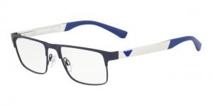 Armani EA1075 Eyeglass Frames 3131-53 - Matte Blue