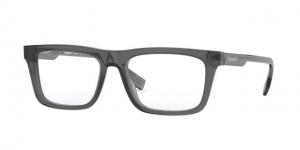 Burberry BE2298 Eyeglass Frames 3801-54 - Transparent Grey