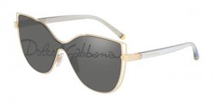 Dolce&Gabbana DG2236 Sunglasses 02/P-28 - , Dark Grey Tampo Corsivo Lenses