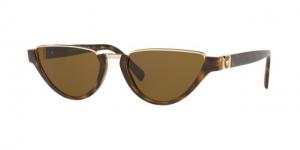 Versace VE4370 Sunglasses 108/73-54 - , Brown Lenses