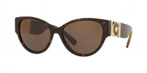 Versace VE4368A Sunglasses 108/73-56 - , Brown Lenses