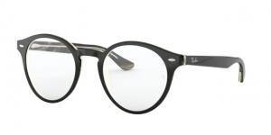 Ray-Ban RX5376 Eyeglass Frames 5912-49 - Top Havana/Brown/Yellow