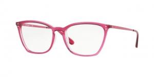 Vogue VO5277 Eyeglass Frames 2733-51 - Top Transp Red/Crystal
