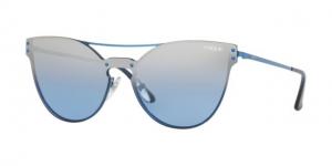 Vogue VO4135S Sunglasses 51137C-41 - , Light Blue Mirror Silver Grad Lenses