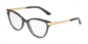 Dolce&Gabbana DG5042 Eyeglass Frames 504-52 - Transparent Grey