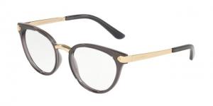 Dolce&Gabbana DG5043 Eyeglass Frames 504-50 - Transparent Grey