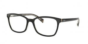 Ray-Ban RX5362 Eyeglass Frames 5912-52 - Top Havana/Brown/Yellow