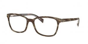 Ray-Ban RX5362 Eyeglass Frames 5914-54 - Top Brown/Red/Yellow