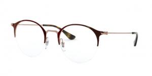 Ray-Ban RX3578V Eyeglass Frames 2971-50 - Copper On Top Havana
