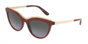Dolce&Gabbana DG4335F Sunglasses 32198G-54 - , Grey Gradient Lenses 056597082532