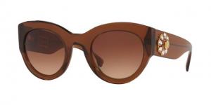 Versace VE4353BM Sunglasses 531574-51 - , Brown Gradient Lenses