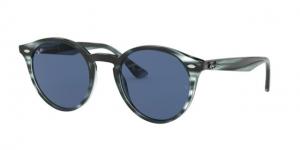 Ray-Ban RB2180F Sunglasses 643280-49 - , Dark Blue Lenses