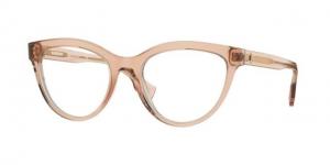 Burberry BE2311 Eyeglass Frames 3358-51 - Transparent Peach
