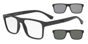 Armani EA4115 Sunglasses 58011W-54 - , Clear Lenses