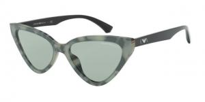 Armani EA4136 Sunglasses 5794/2-55 - , Light Green Lenses