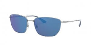 Ray-Ban RB3653 Sunglasses 003/55-60 - , Blue Mirror Blue Lenses