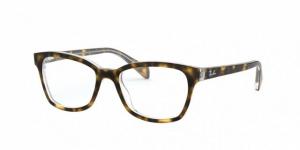 Ray-Ban RY1591 Eyeglass Frames 3805-46 - Top Havana On Trasparent