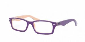 Ray-Ban Youth RY1530 Eyeglass Frames 3818-48 - Top Violet On Pink/Blue