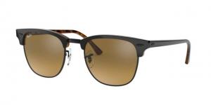 Ray-Ban RB3016F Sunglasses 12773K-55 - , Brown Mirror Gradient Gray Lenses