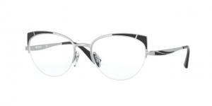 Vogue VO4153 Eyeglass Frames 5119-53 - Silver/Matte Black VO4153511953