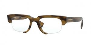 Burberry BE2314 Eyeglass Frames 3837-49 - Striped Brown