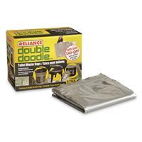 Reliance Double Doodie Toilet Waste Bags, 6 Pack 2683-03