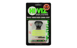 HIVIZ Shooting Systems TriViz Vent-Ribbed Shotgun Front and Rear Sight Set - Shooting Supplies And Accessories at Academy Sports 0613485585087