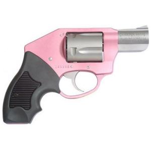 Charter Arms Undercover Lite Chic Lady 38 Special 2" Barrel W/ Fixed Sights 5Rd Black Grip/Pink-Stainless 53852