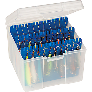 Flambeau 0550 Spinnerbait/Stickbait Box with Zerust - Clear