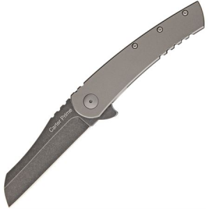 Ontario Knives 8875 Carter Prime Titanium EDC Framelock Folding Pocket Knife
