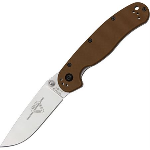 Ontario Knives 8860CB Rat II Folder Coyote Brown Linerlock Pocket Knife ON8860CB