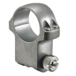 Ruger Scope Ring Extra High 1" Target Grey Stainless 90296 0736676902965