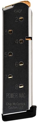 CHIP MPM45CP8B 16132 PWR MAG CMP1911 45 8R BLK 0738435030964