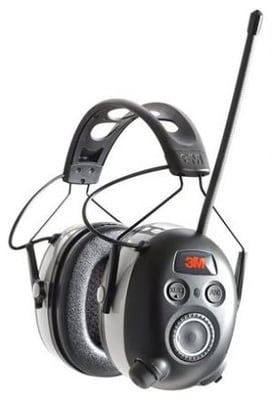 Peltor 3M WorkTunes Wireless Hearing Protection With Bluetooth Technology And AM/FM Radio NRR24db 905423DC