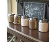 Anchor Hocking 91523 Montana 2-Gallon Jar, Brushed Metal Lid