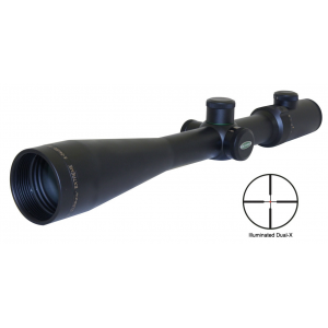 Weaver Classic Extreme Series Rifle Scope - 6-24x50mm Illum. Dual-X Reticle Matte 076683007100