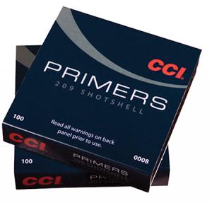 CCI 0008 Primer 209 Shotshell  10 Boxes of 100 Primer 